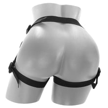 Load image into Gallery viewer, Pegasus Realistic 6.5" Ballsy Vibrating Strap-On Set in Pin