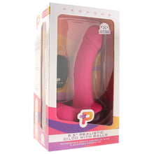 Load image into Gallery viewer, Pegasus Realistic 6.5" Ballsy Vibrating Strap-On Set in Pin