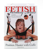 Load image into Gallery viewer, Fetish Fantasy Position Master with Cuffs