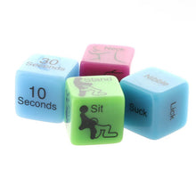 Load image into Gallery viewer, 4 Oral Sex Dice Game