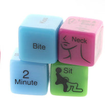 Load image into Gallery viewer, 4 Oral Sex Dice Game
