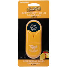Load image into Gallery viewer, Goodhead Deep Throat Spray to Go Mango
