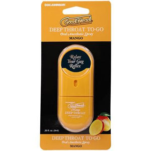Goodhead Deep Throat Spray to Go Mango