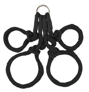Fetish Fantasy Series Japanese Silk Rope  Hogtie - Black PD3815-23